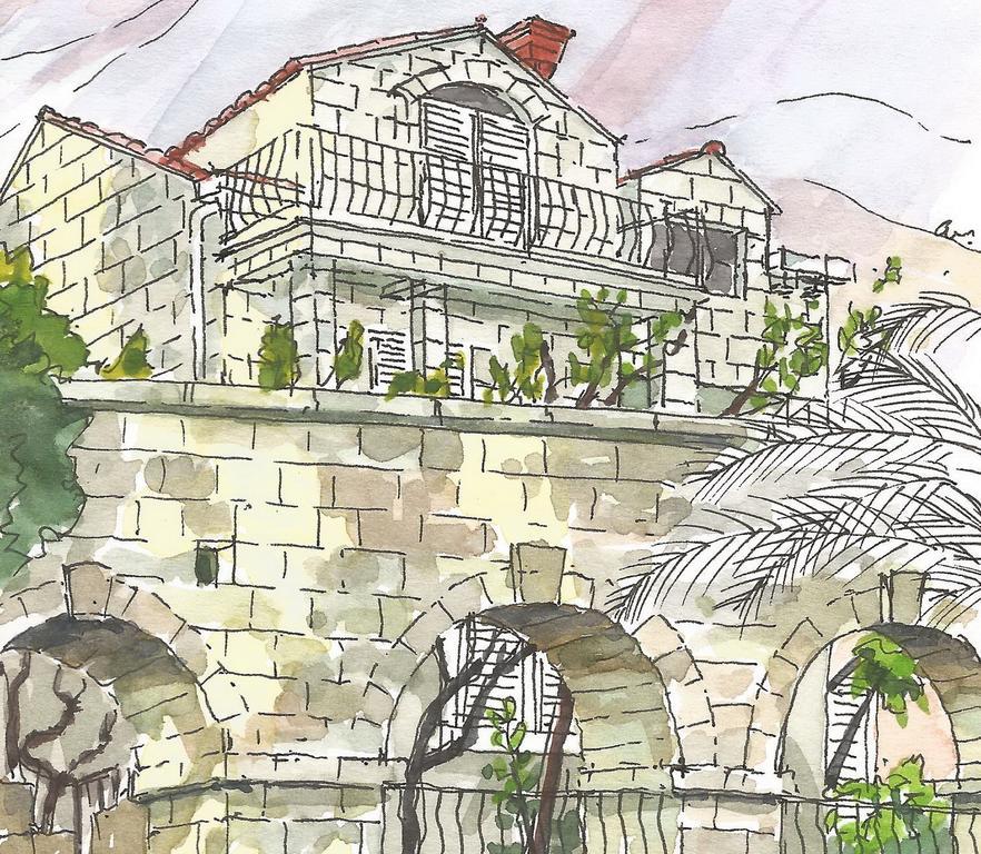 Villa Fede Mlini Ruang foto