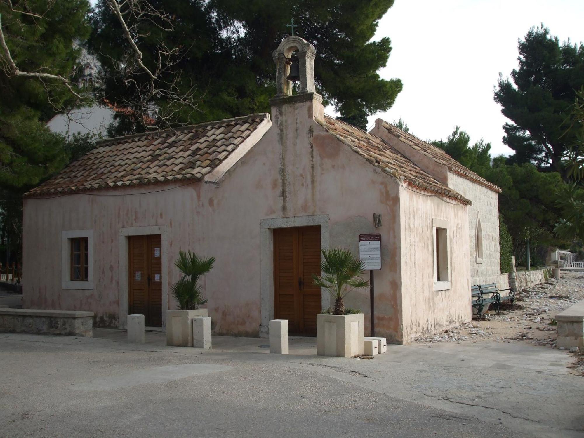 Villa Fede Mlini Bagian luar foto