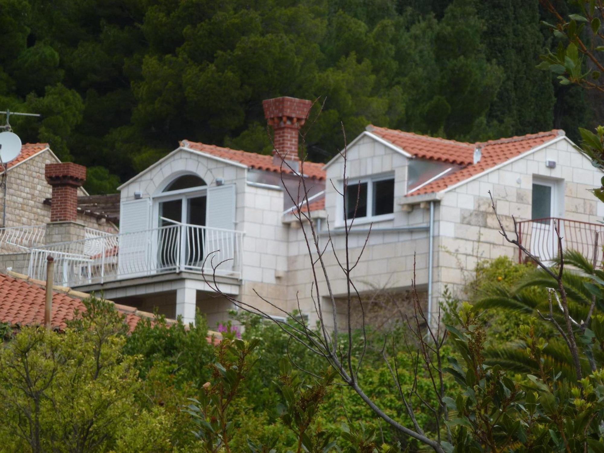 Villa Fede Mlini Bagian luar foto