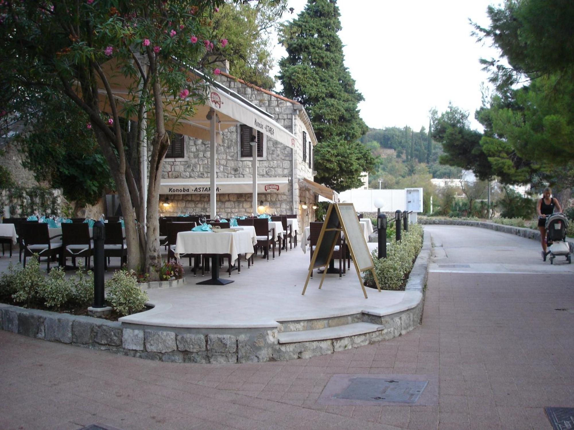 Villa Fede Mlini Bagian luar foto