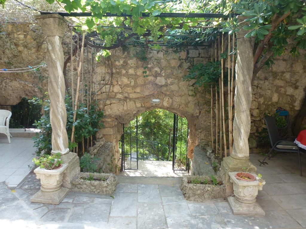 Villa Fede Mlini Bagian luar foto