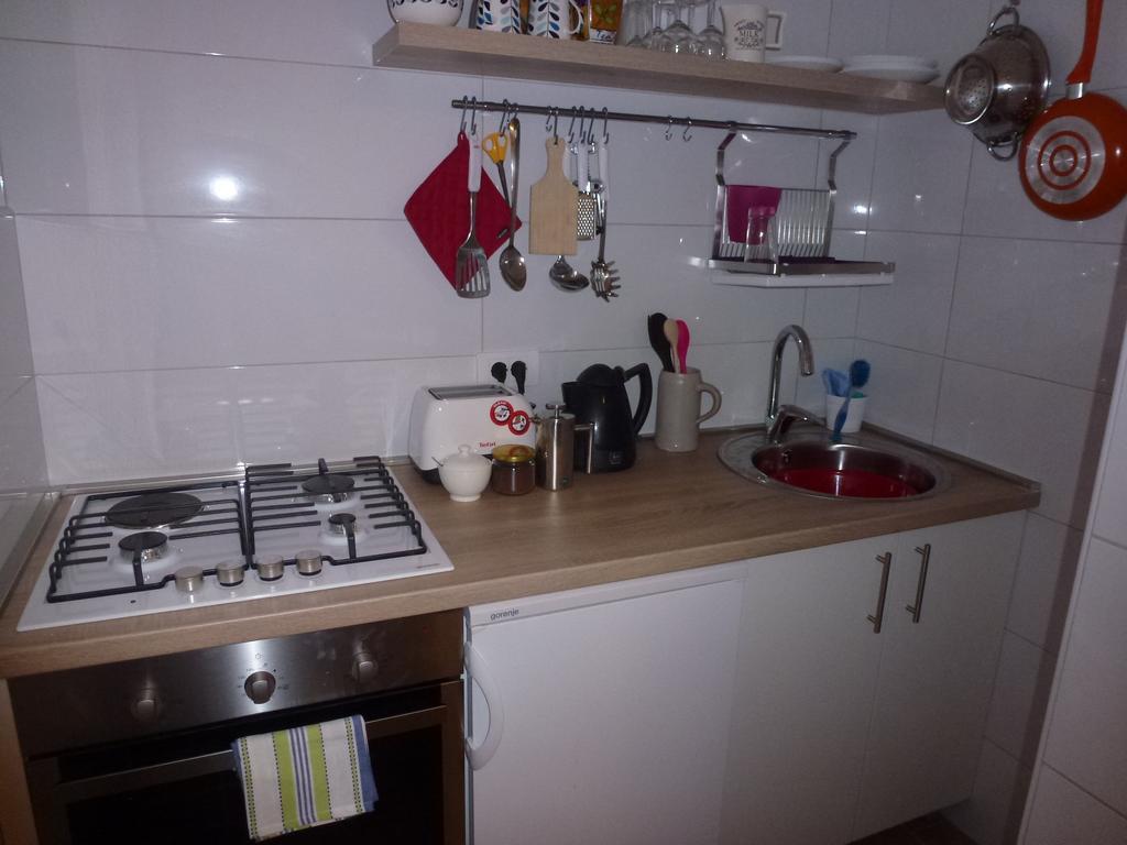 Villa Fede Mlini Bagian luar foto